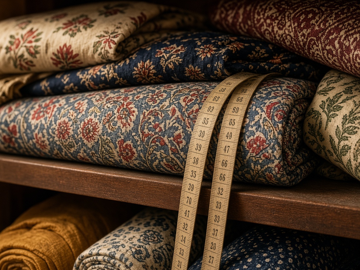 Fabric, thread, and layout — the daily workshop